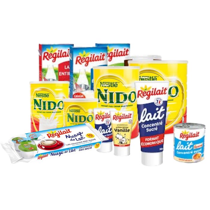 Lait en poudre & concentré - tiboutik.re