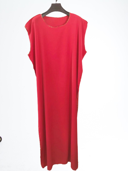 Robe dorée ROUGE