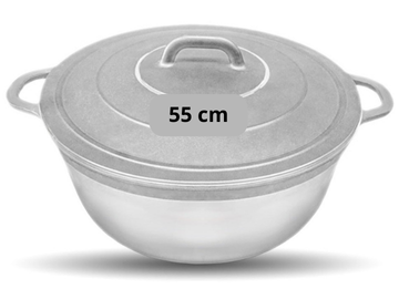 Marmite en fonte d’aluminium 55 cm