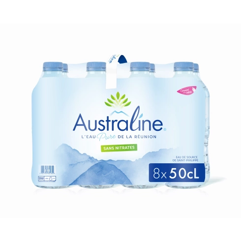 Eau de source AUSTRALINE 8x50cl