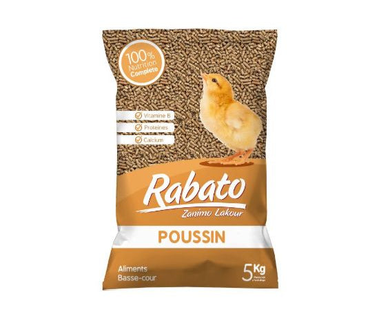Aliment pour poussin en granules 5 Kg