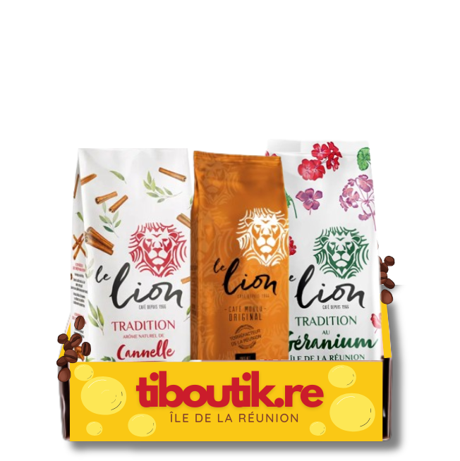 Box Café LE LION - 3 Articles
