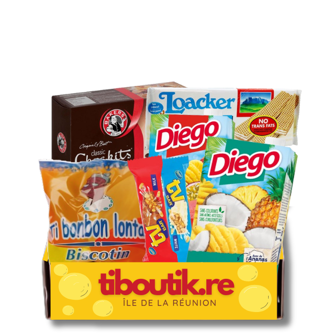 Box Jus et Biscuits- 7 Articles