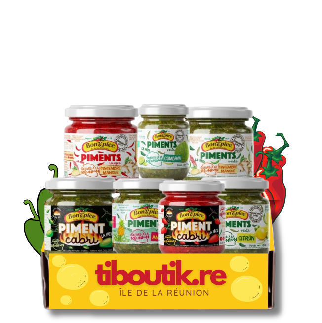 Box Piment BON'EPICES - 7 Articles