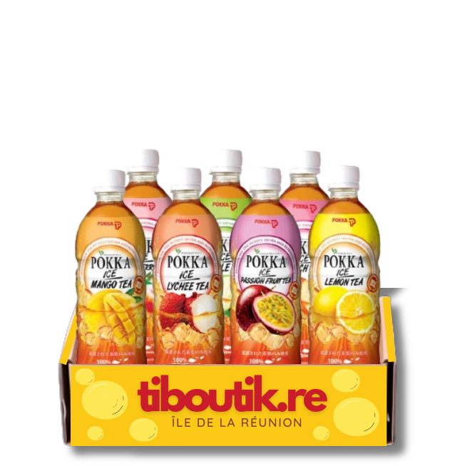 Box Thé glacé POKKA- 7 Articles