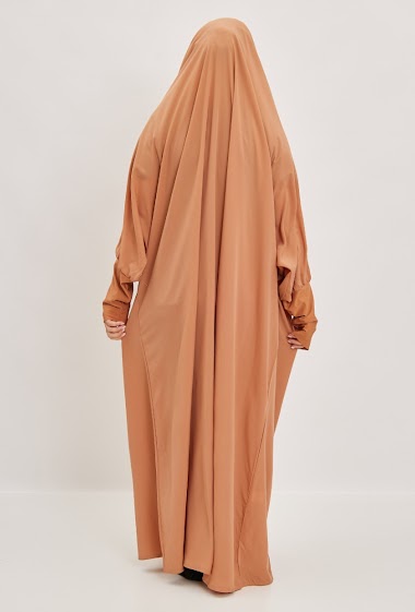 Jilbeb une pièce robe GRANDE ABRICOT