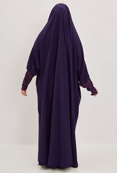 Jilbeb une pièce robe GRANDE VIOLET