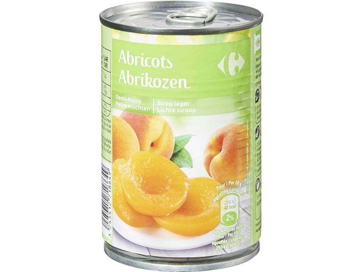 Abricot Un Demi Au Sirop Crf 240g - tiboutik.re