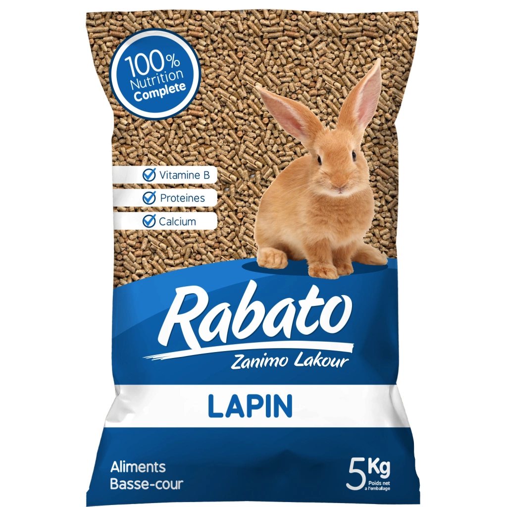 Aliment pour lapins 5 Kg