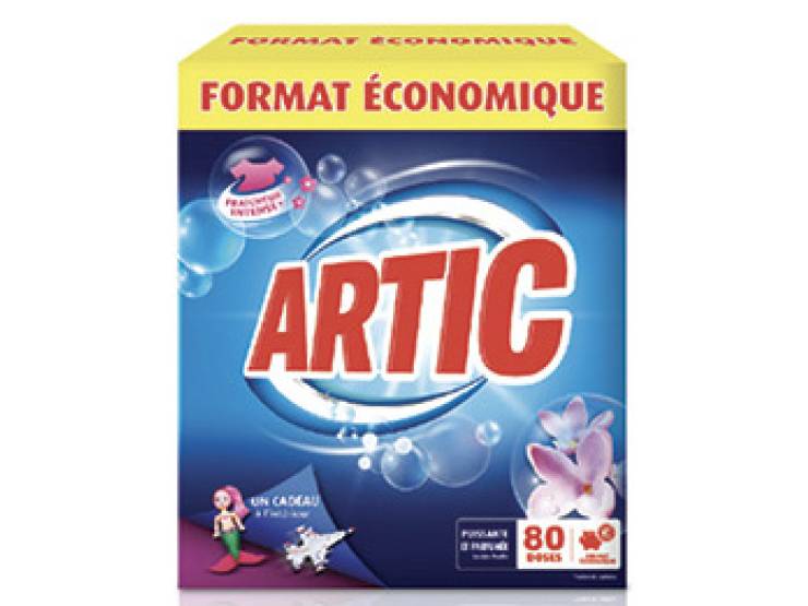 Artic Lessive Poudre 4,40kg 80 Doses - tiboutik.re