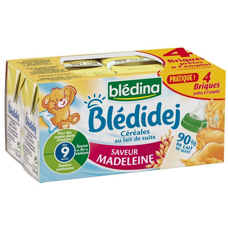 Bledidej Maseleine 4x250ml - tiboutik.re