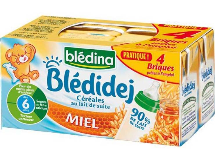 Bledidej Miel 4x250ml - tiboutik.re
