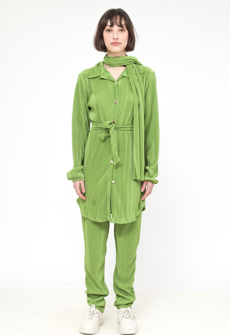 Ensemble pantalon ceinturé POMME