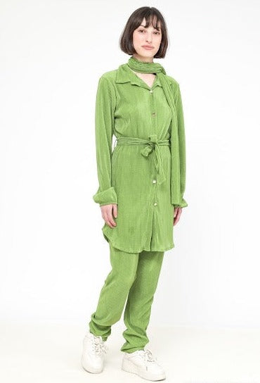 Ensemble pantalon ceinturé POMME