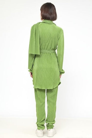 Ensemble pantalon ceinturé POMME