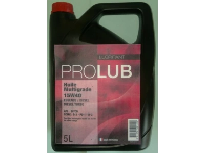 PROLUB Huile de moteur 15W40 5L