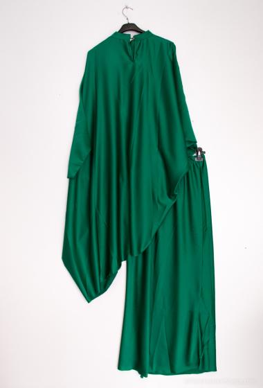 Ensemble chic satin VERT
