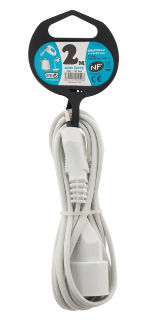 Rallonge, RALLONGE MENAGER 2M L.2 m H03VVH2-F, ZENITECH