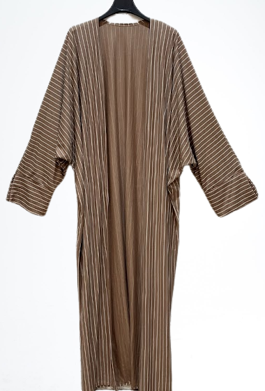 Kimono Rayé BRUN