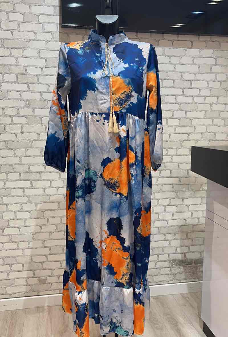 Robe imprimée MARINE