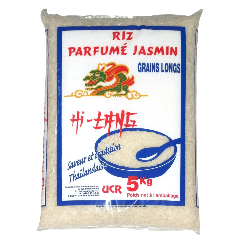 Riz parfume jasmin grains longs HI-LANG 5kg
