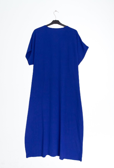 Robe fluide BLEU ROI