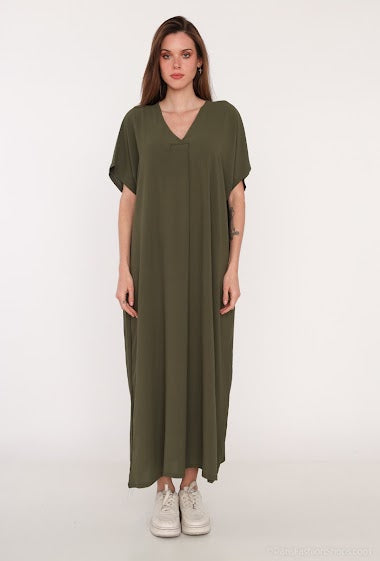 Robe fluide KAKI