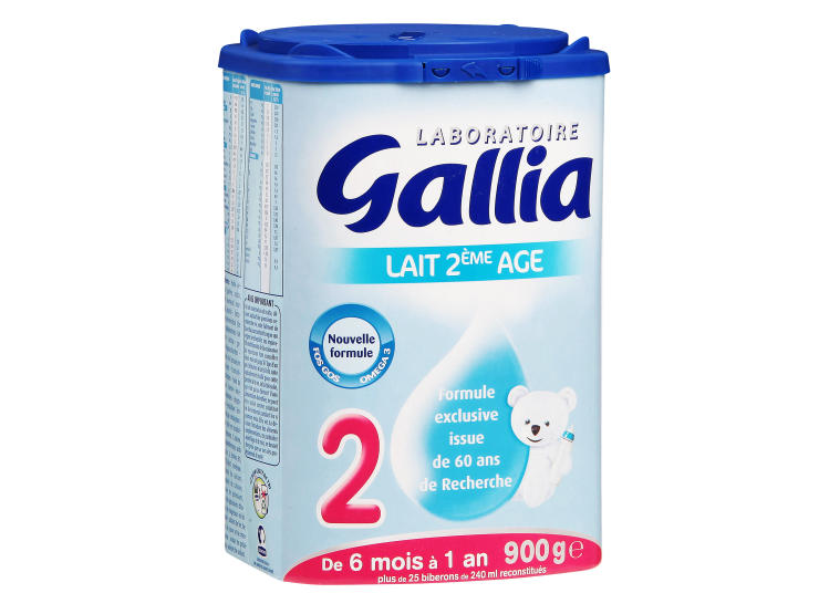 Lait 2ème Âge GALLIA La boite de 900g