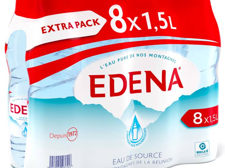 Eau Edena Pack De 8x1,5 L