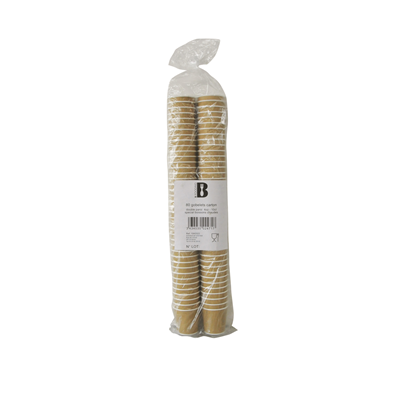 Gobelet thermique double paroi carton 10 cl x 80