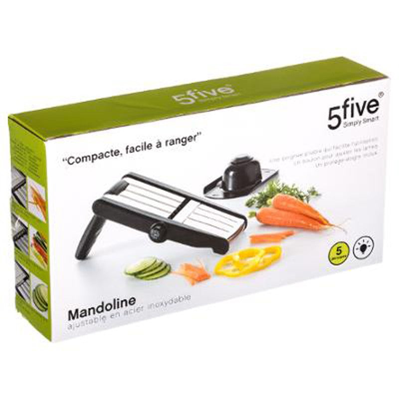 MANDOLINE AVEC POIGNÉE AJUSTABLE 3 LAMES