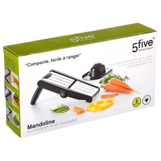 MANDOLINE AVEC POIGNÉE AJUSTABLE 3 LAMES