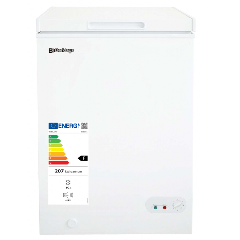 Congélateur Coffre 95L Blanc - BERKLAYS