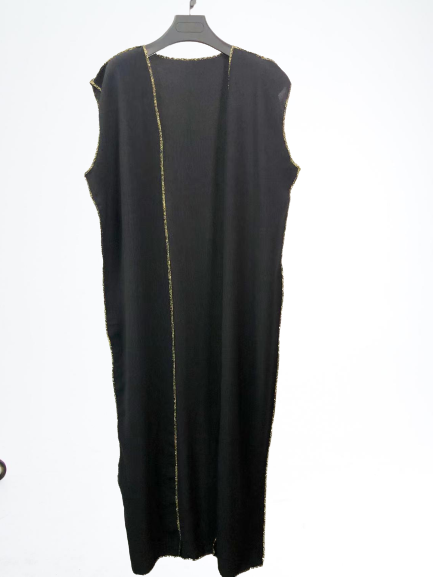 Gilet dorée NOIR