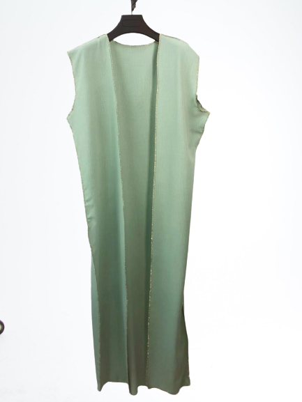 Gilet dorée VERT CLAIR