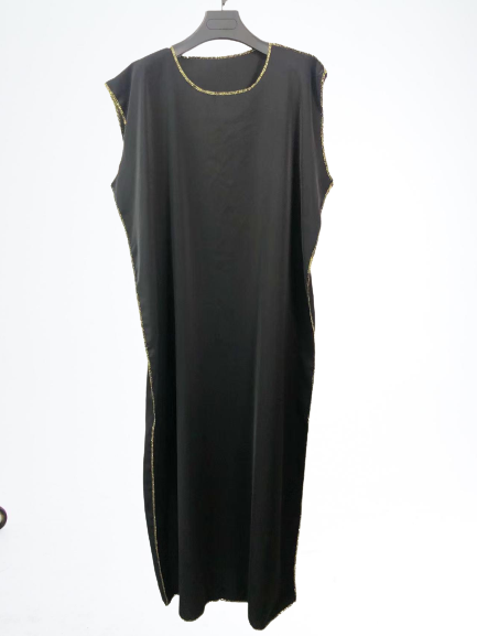Robe dorée NOIR