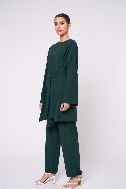 Ensemble ceinturée VERT SAPIN