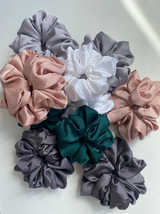 Chouchou satin hijab