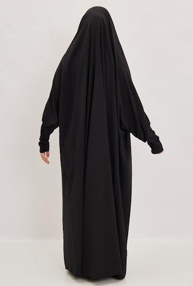 Jilbeb une pièce robe GRANDE NOIR