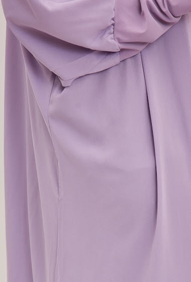 Jilbeb une pièce robe GRANDE LILAS