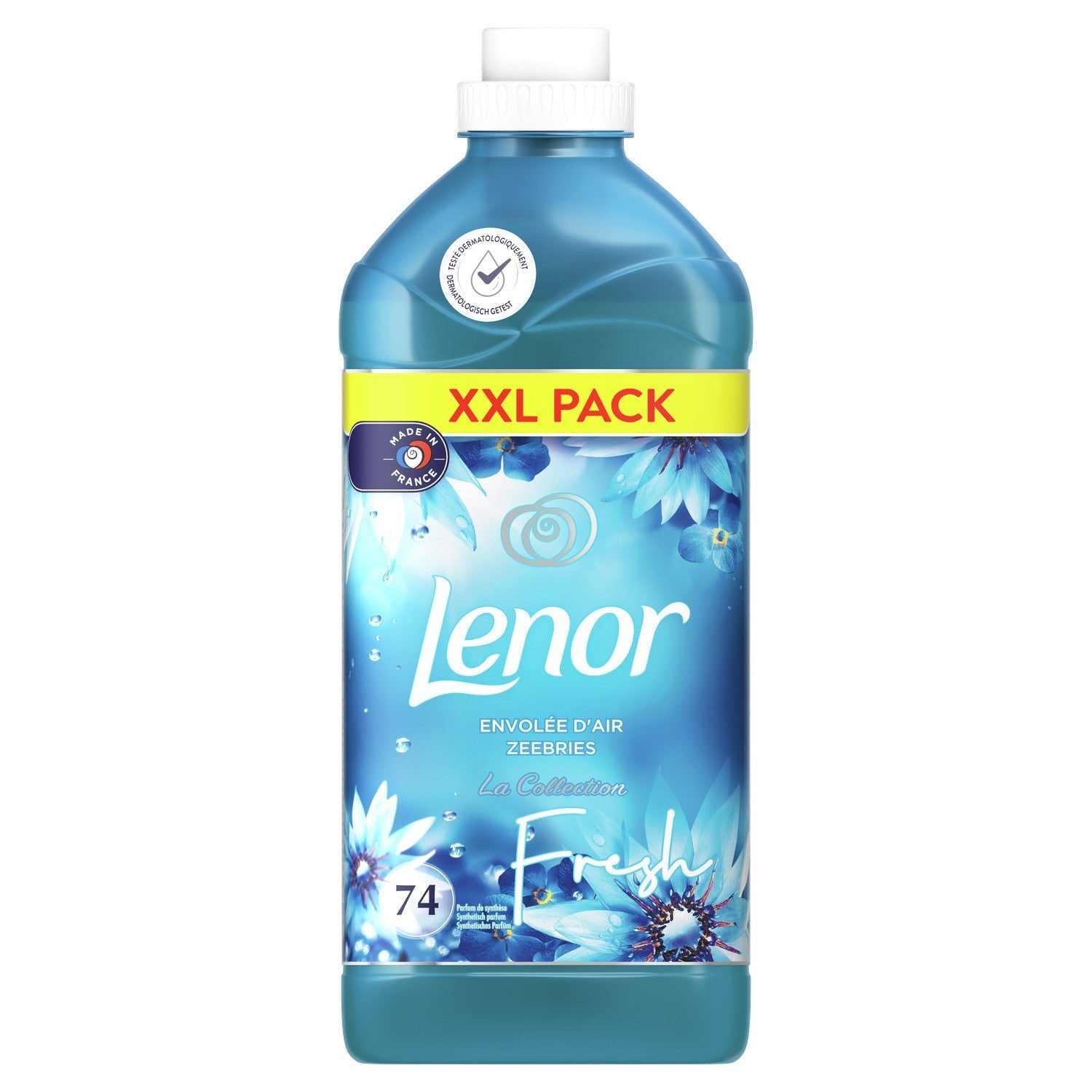 Adoucissant LENOR Envolée d'Air 74 Lavages 1,7L - tiboutik.re