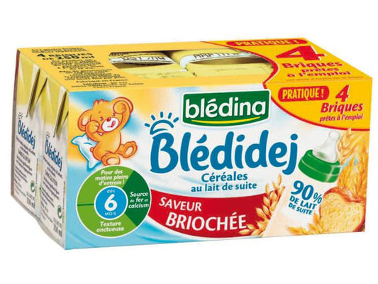 Bledidej Brioche 4x250ml - tiboutik.re