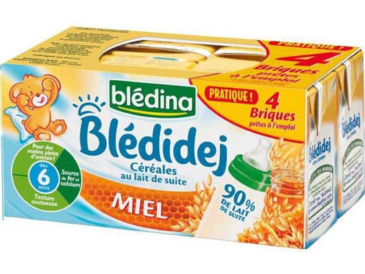 Bledidej Miel 4x250ml - tiboutik.re