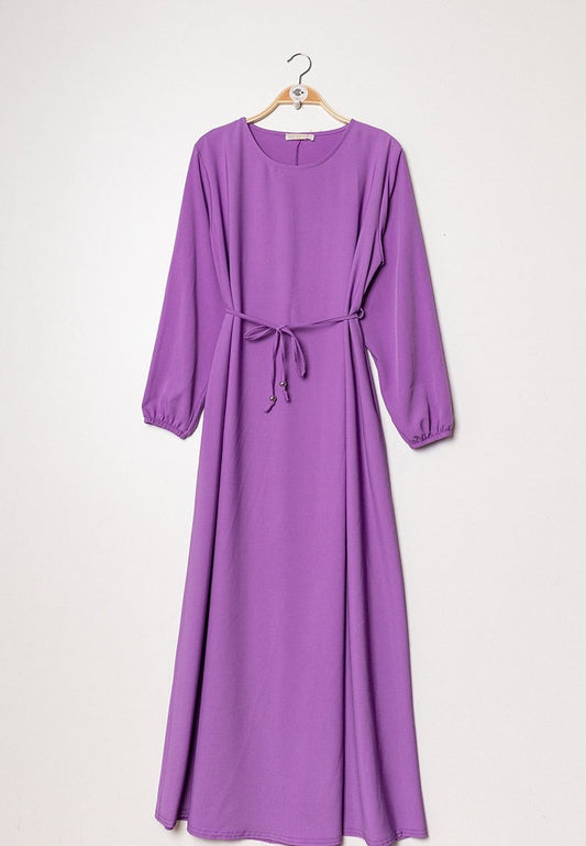 Robe ceinturée LILAS