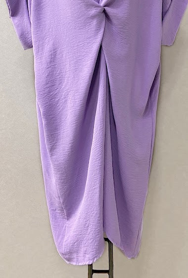 Robe oversize lilas
