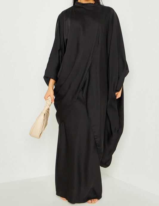 Ensemble chic satin NOIR