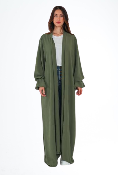 Kimono à manches doubles KAKI