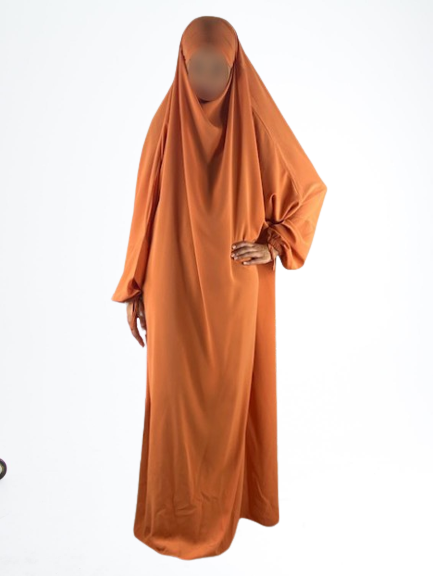 Jilbeb une pièce robe PETITE ABRICOT
