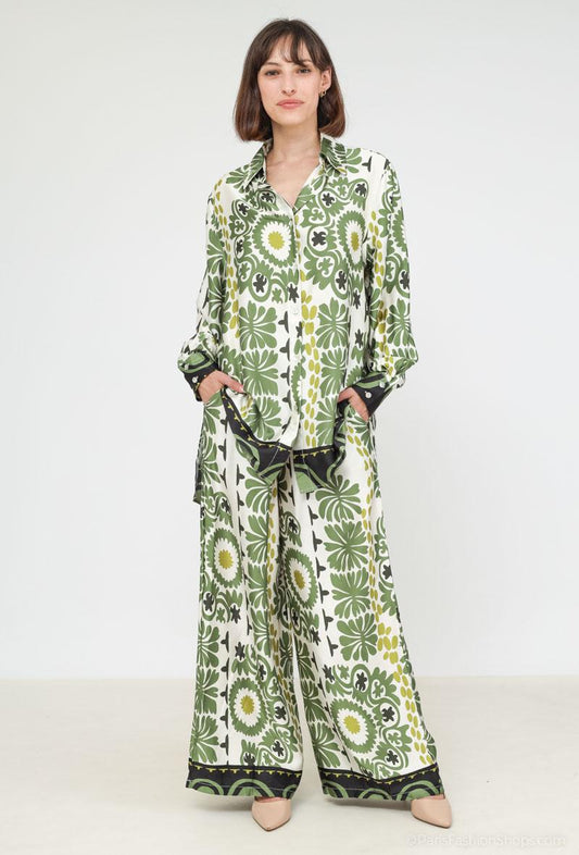 Ensemble avec imprimé fleuri OLIVE