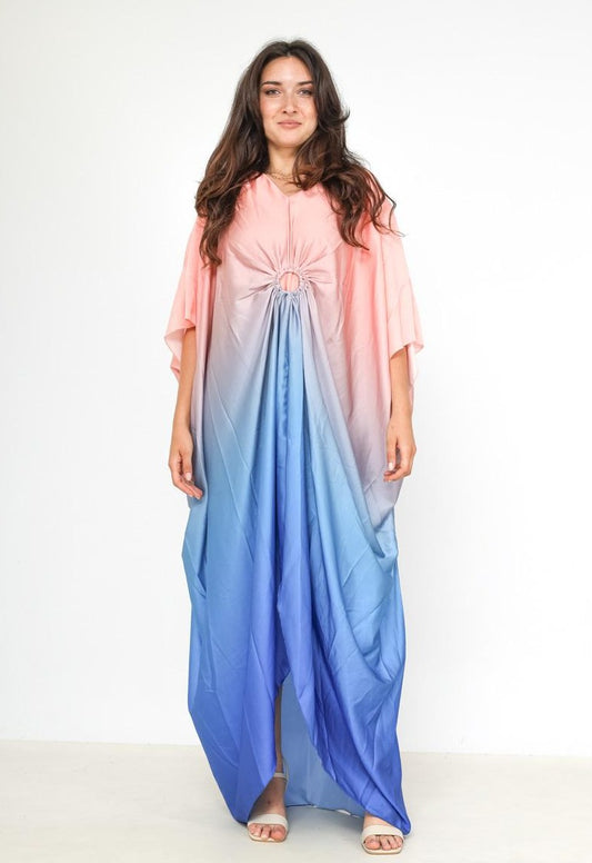 Robe dégradée BLEU